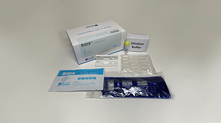 RIDX- FCoV Ag Test Kiti