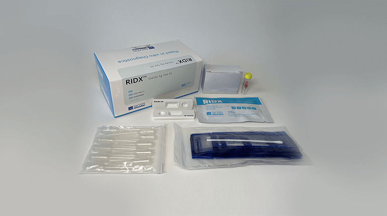 RIDX-Giardia Ag Test Kiti