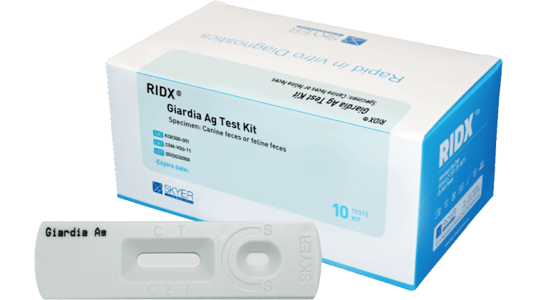 RIDX-Giardia Ag Test Kiti